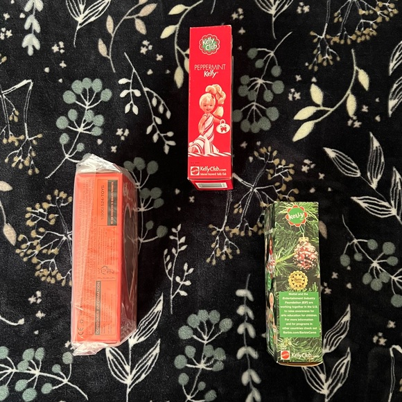 Lot of 3 Vintage 90s “Kelly” Barbie Doll Ornaments - Christmas & Valentines Day. - Picture 4 of 5